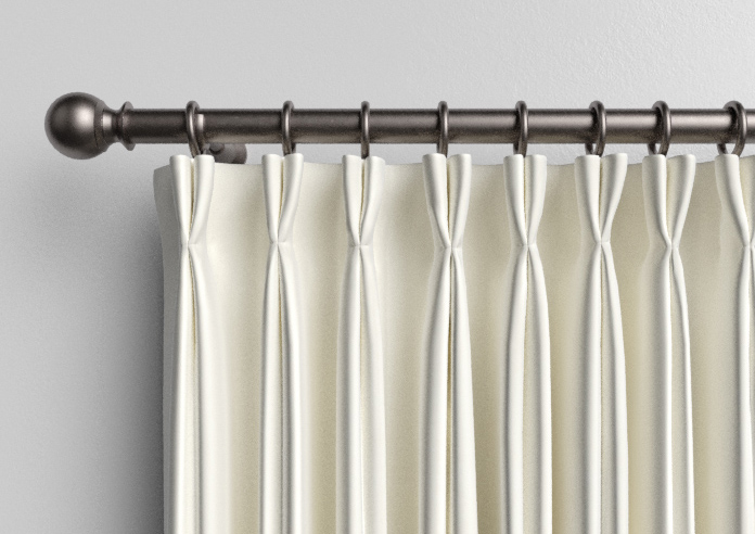 Odessa Velvet, Ivory - Made to Measure Curtains - Image 10